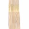 Ekena Millwork Portland Rough Sawn Timber Gable Bracket, Douglas Fir, 36"W x 10"H x 4"D x 6"F, 7/12 Pitch GBW036X10X0406POR00RDF - alternate 5